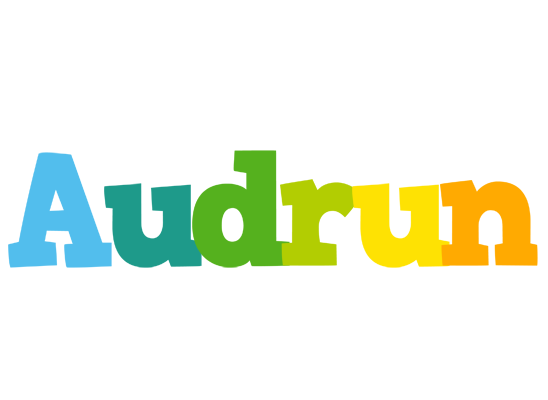 Audrun rainbows logo