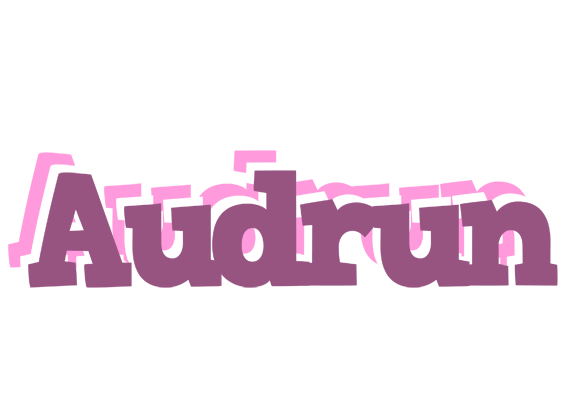 Audrun relaxing logo