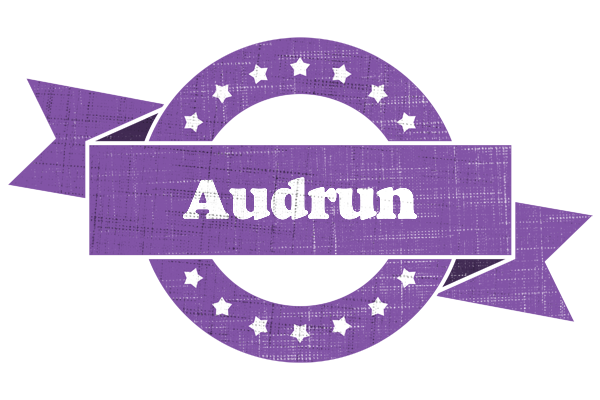 Audrun royal logo