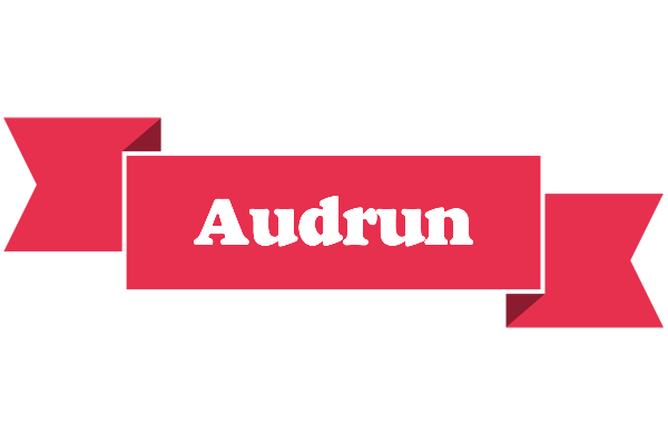 Audrun sale logo