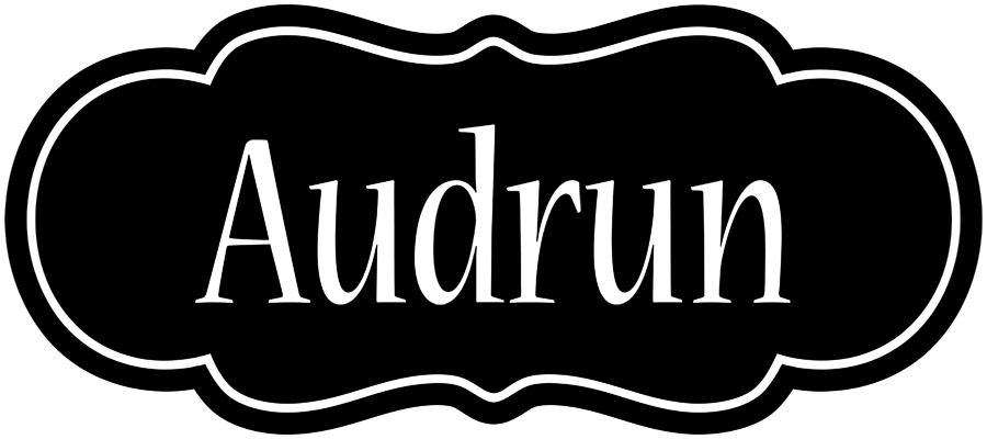 Audrun welcome logo
