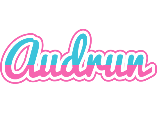 Audrun woman logo