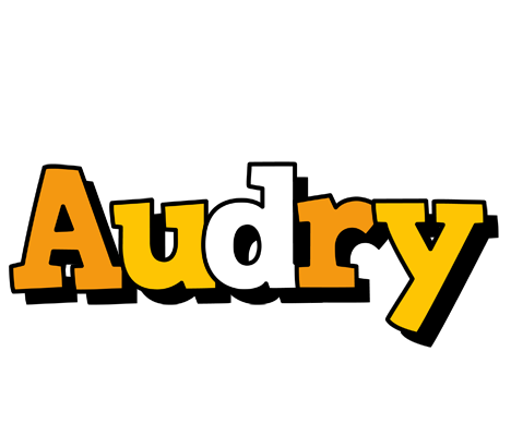 Audry cartoon logo