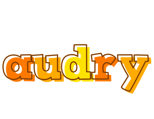 Audry desert logo
