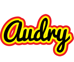 Audry flaming logo