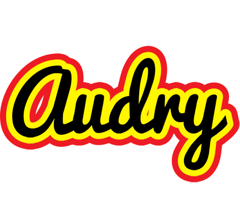 Audry flaming logo