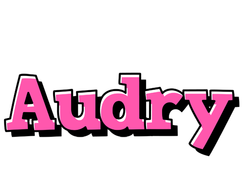 Audry girlish logo