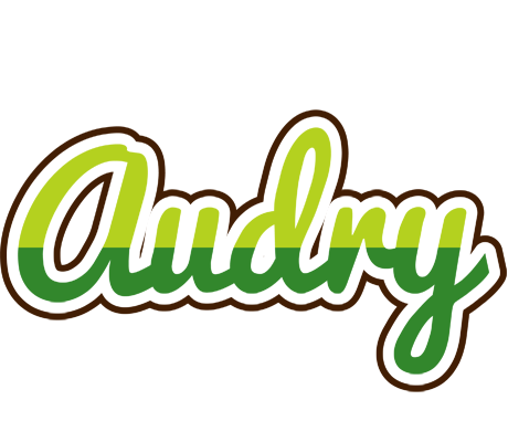 Audry golfing logo