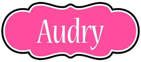 Audry invitation logo