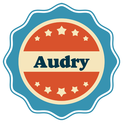 Audry labels logo