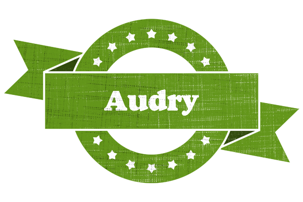 Audry natural logo