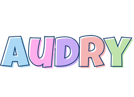 Audry pastel logo