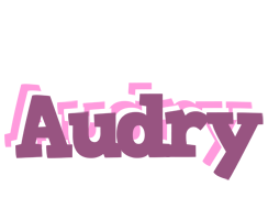 Audry relaxing logo