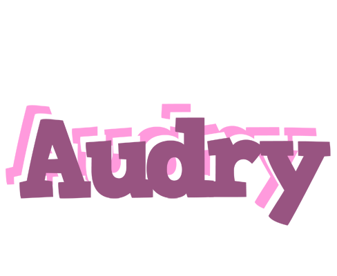 Audry relaxing logo