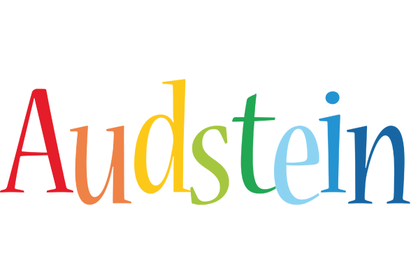 Audstein birthday logo