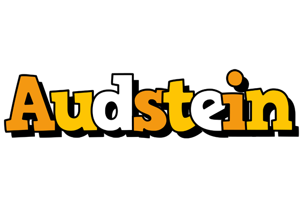 Audstein cartoon logo
