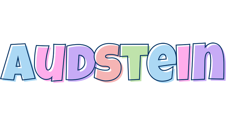 Audstein pastel logo