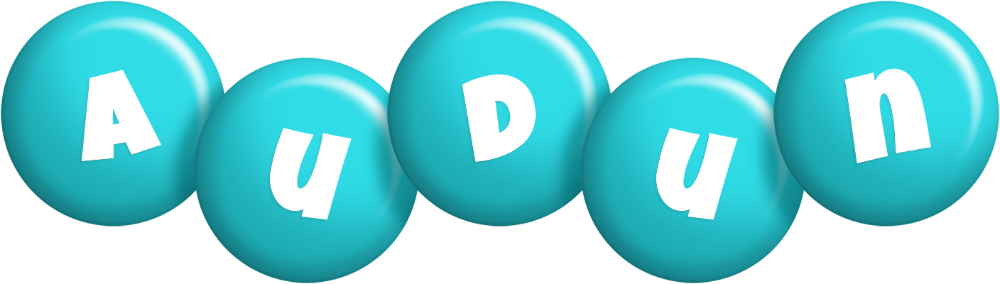Audun candy-azur logo