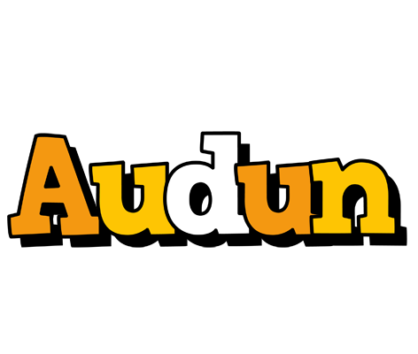 Audun cartoon logo
