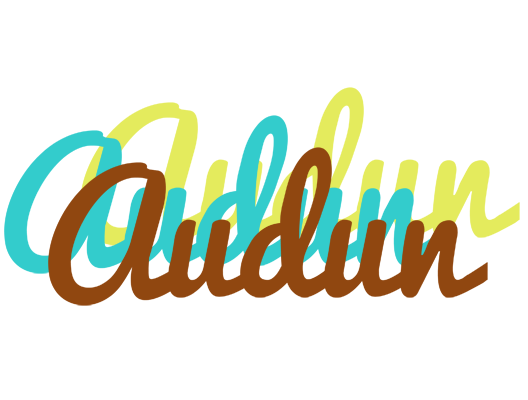 Audun cupcake logo