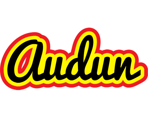 Audun flaming logo