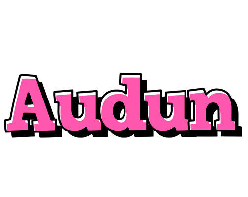 Audun girlish logo