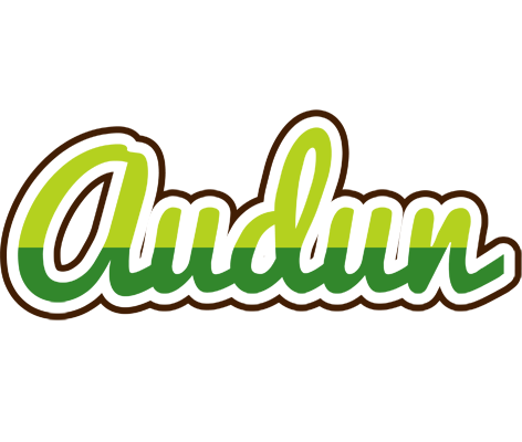 Audun golfing logo