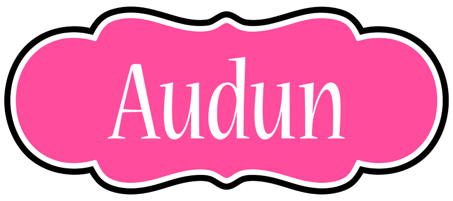 Audun invitation logo