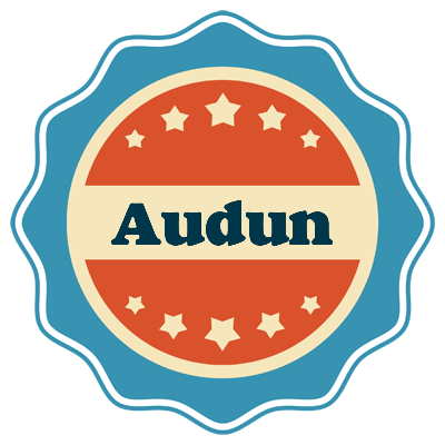 Audun labels logo