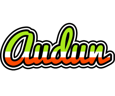 Audun superfun logo