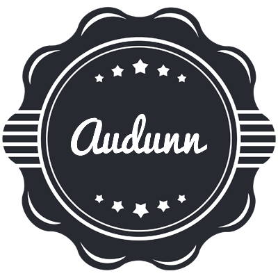 Audunn badge logo