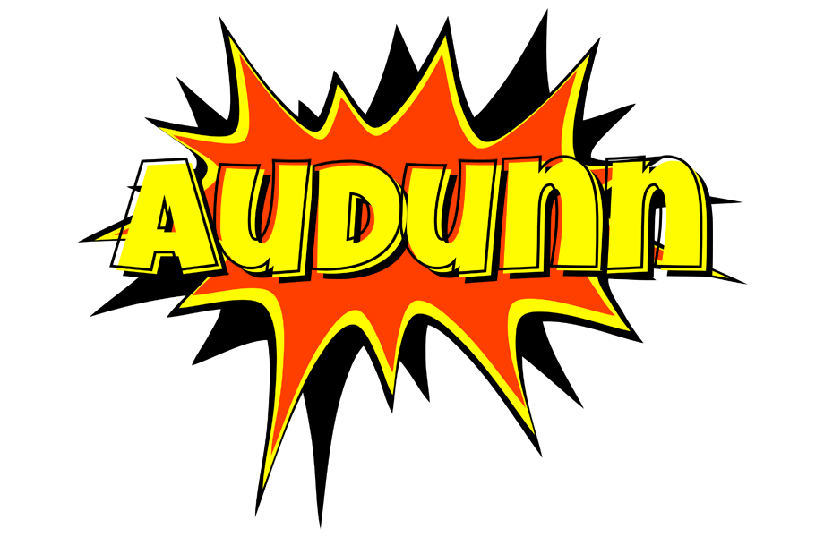 Audunn bazinga logo