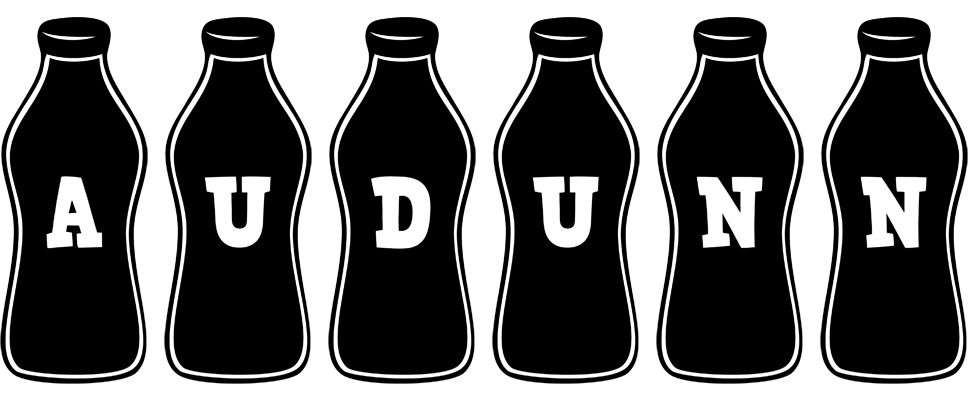 Audunn bottle logo