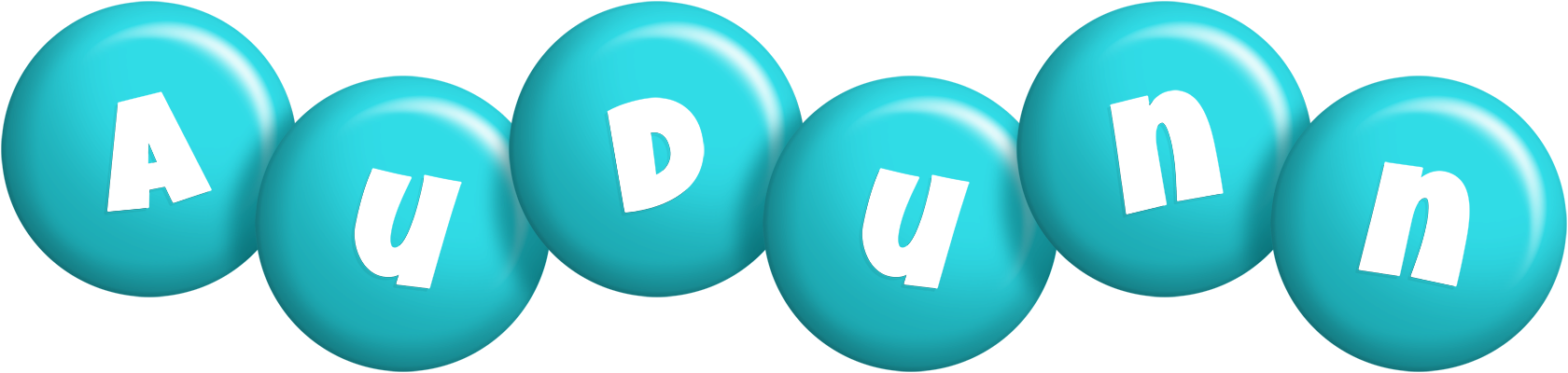 Audunn candy-azur logo