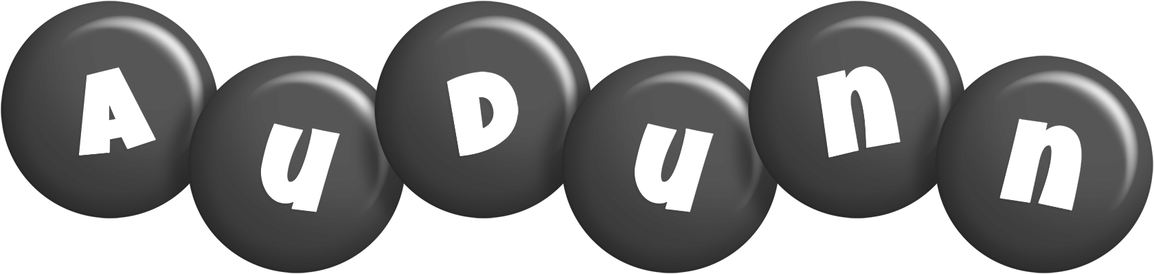 Audunn candy-black logo
