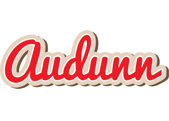 Audunn chocolate logo