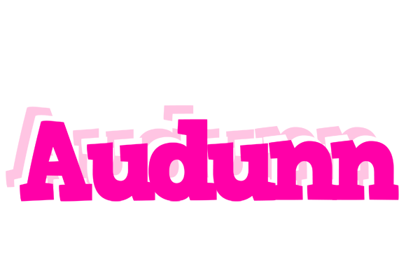 Audunn dancing logo