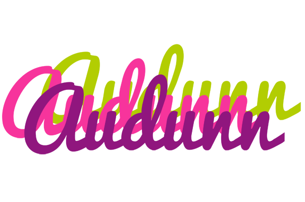 Audunn flowers logo