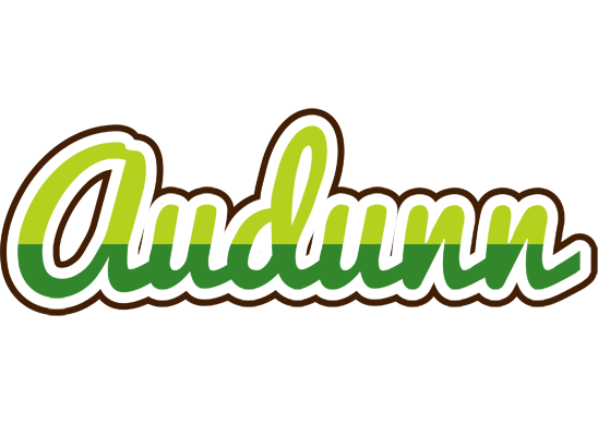 Audunn golfing logo