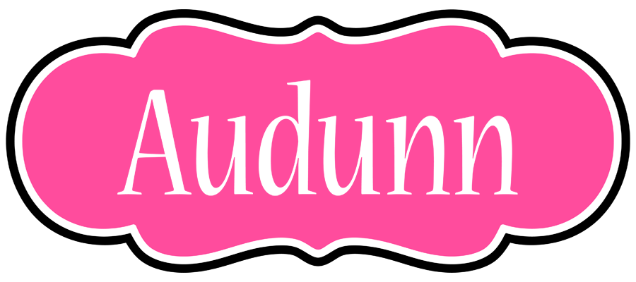 Audunn invitation logo