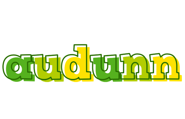 Audunn juice logo