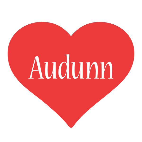 Audunn love logo