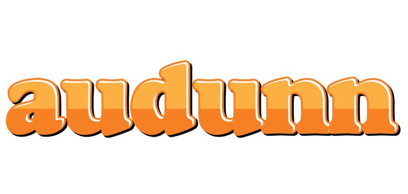Audunn orange logo