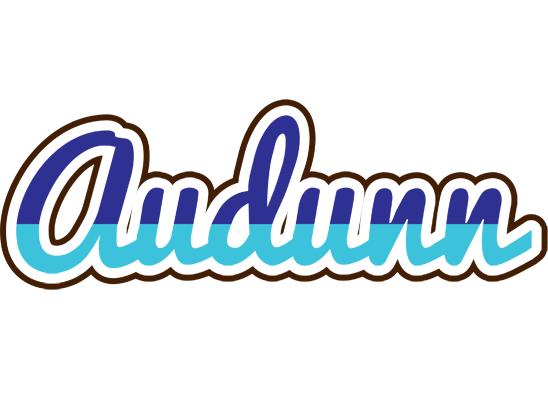 Audunn raining logo