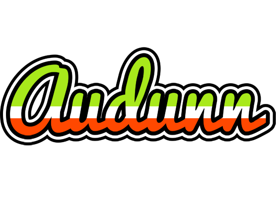 Audunn superfun logo