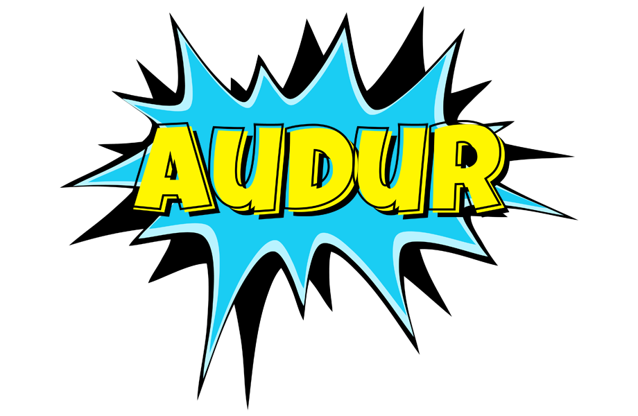 Audur amazing logo