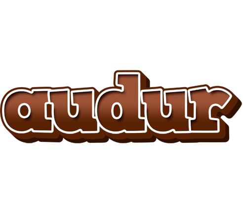 Audur brownie logo