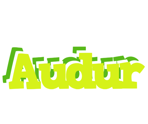 Audur citrus logo