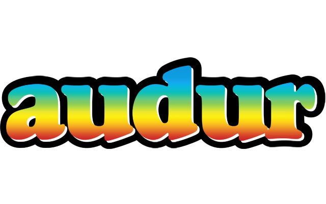 Audur color logo