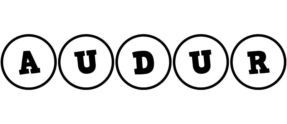 Audur handy logo